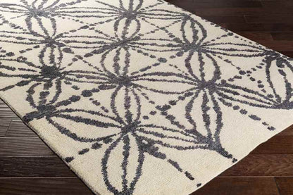 Norwalk Global Black/Beige Area Rug