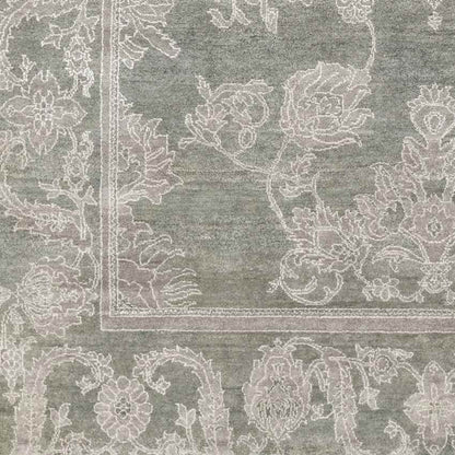 Notasulga Traditional Light Gray/Ivory Area Rug