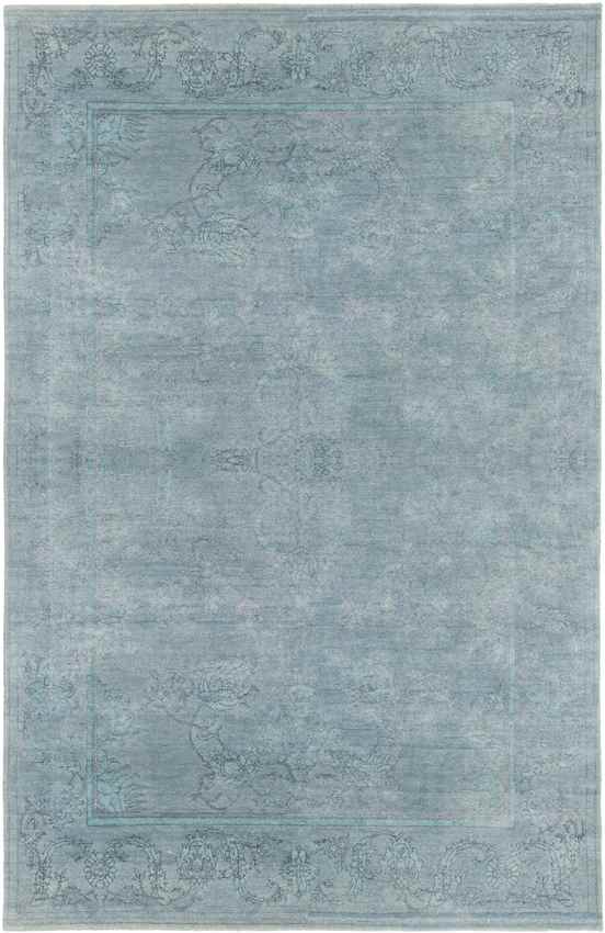 Notasulga Traditional Blue Area Rug
