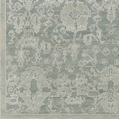 Nuiqsut Traditional Moss/Beige Area Rug