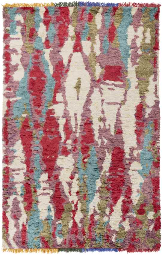 Nunn Modern Red Area Rug