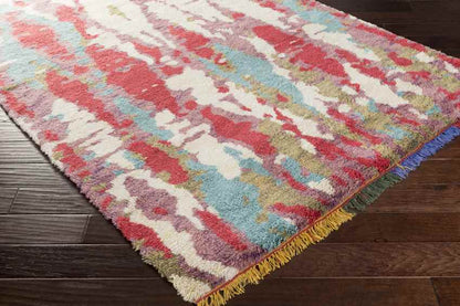 Nunn Modern Red Area Rug