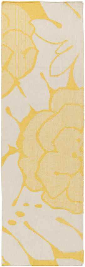 Opp Modern Yellow/Cream Area Rug
