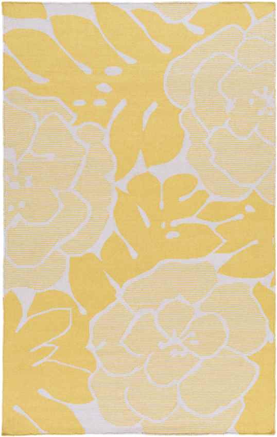 Opp Modern Yellow/Cream Area Rug