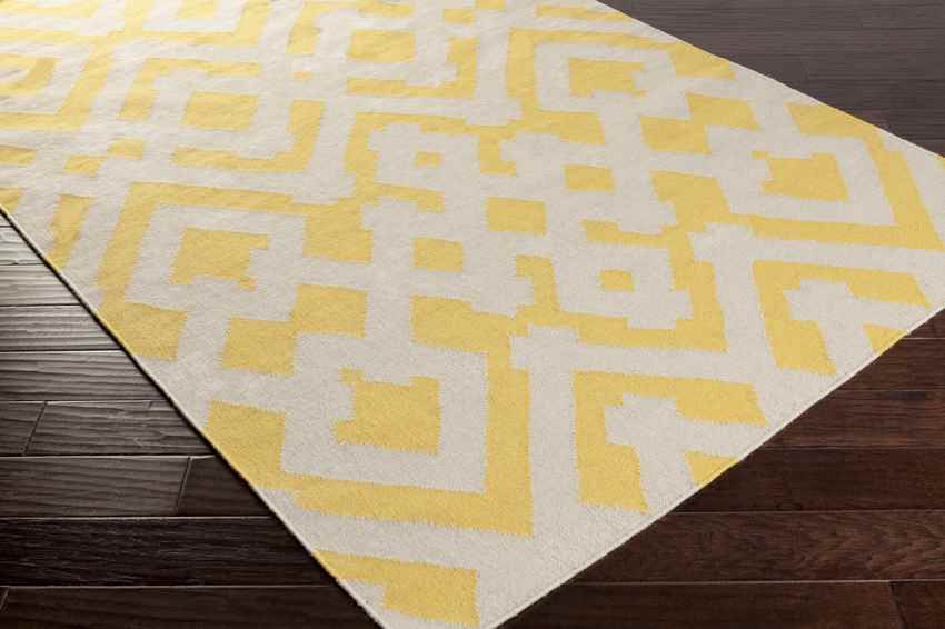 Oppelo Modern Beige/Gold Area Rug