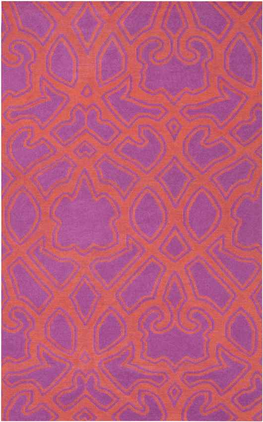 Ophir Modern Hot Pink/Coral Area Rug