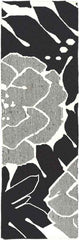 Opp Modern Black/Beige/White Area Rug