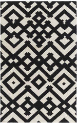 Oppelo Modern Charcoal/Beige Area Rug