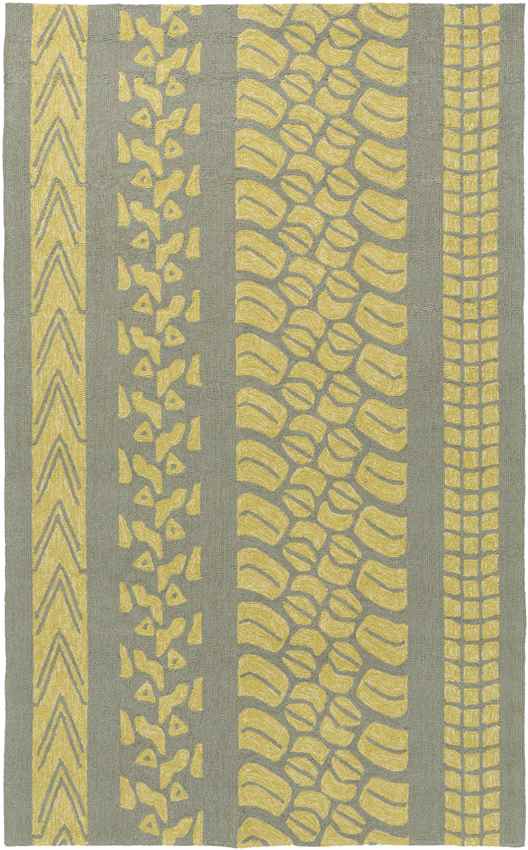 Orinda Modern Black/Medium Gray Area Rug