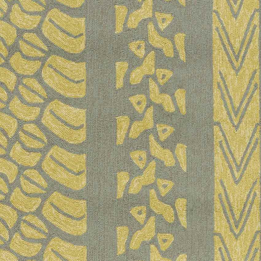 Orinda Modern Black/Medium Gray Area Rug