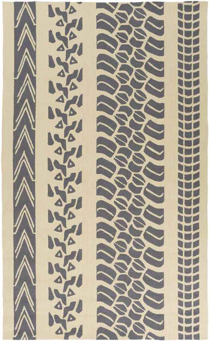 Orinda Modern Khaki/Charcoal Area Rug