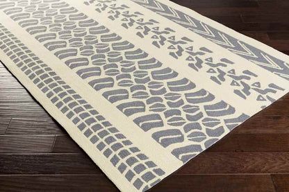 Orinda Modern Khaki/Charcoal Area Rug