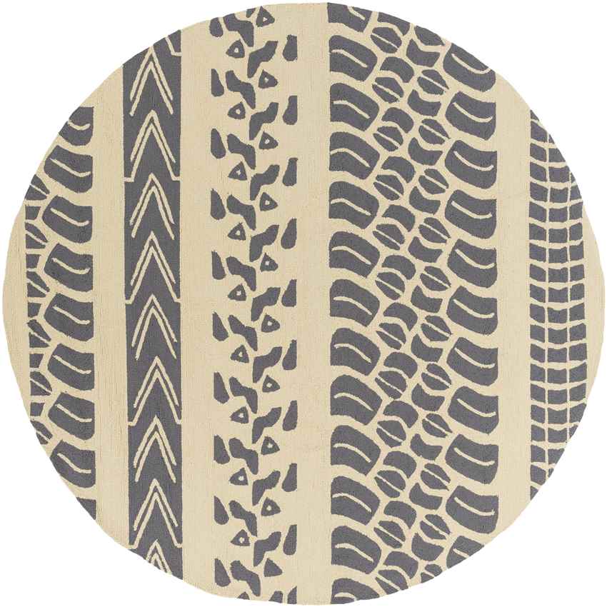 Orinda Modern Khaki/Charcoal Area Rug