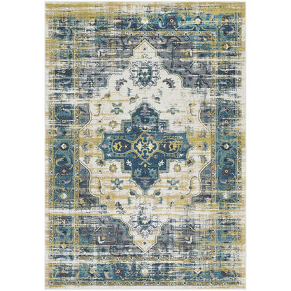 Cathlena Modern Deep Teal Area Rug