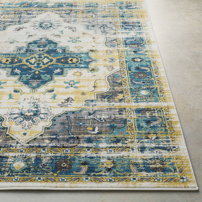 Cathlena Modern Deep Teal Area Rug