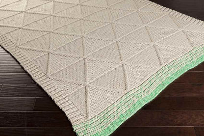 Ozark Modern Lime/Beige Area Rug