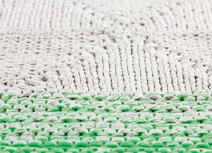 Ozark Modern Lime/Beige Area Rug