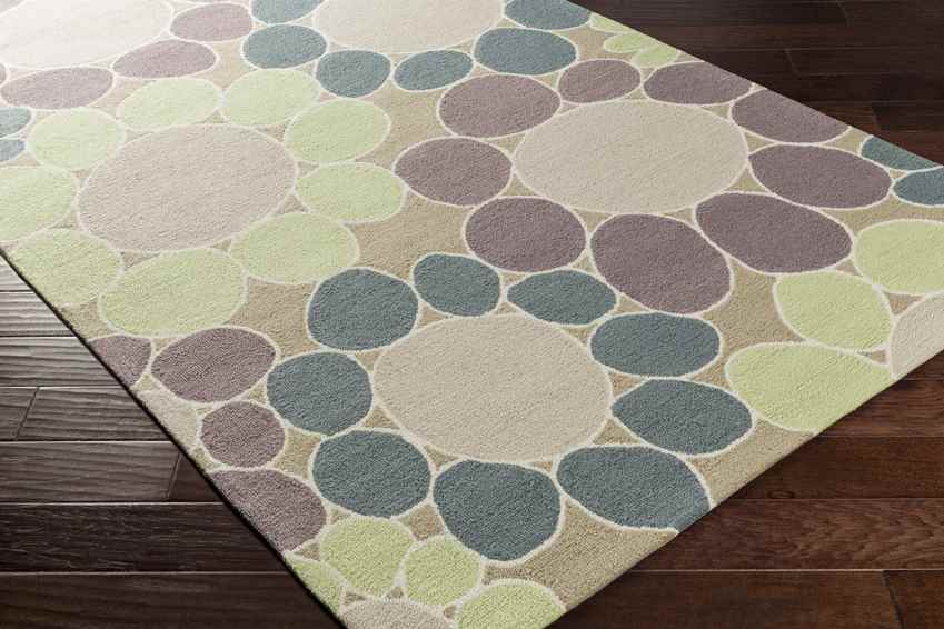 Paonia Modern Mauve Area Rug