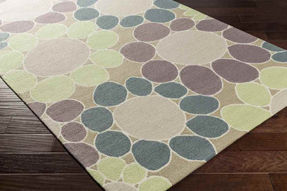 Paonia Modern Mauve Area Rug