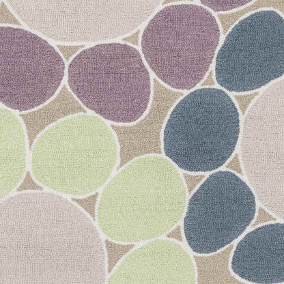 Paonia Modern Mauve Area Rug