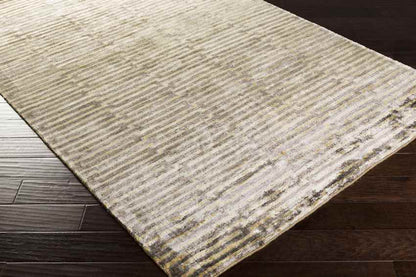 Bezons Modern Wenge/Golden Brown Area Rug