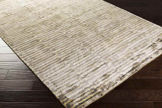 Bezons Modern Wenge/Golden Brown Area Rug
