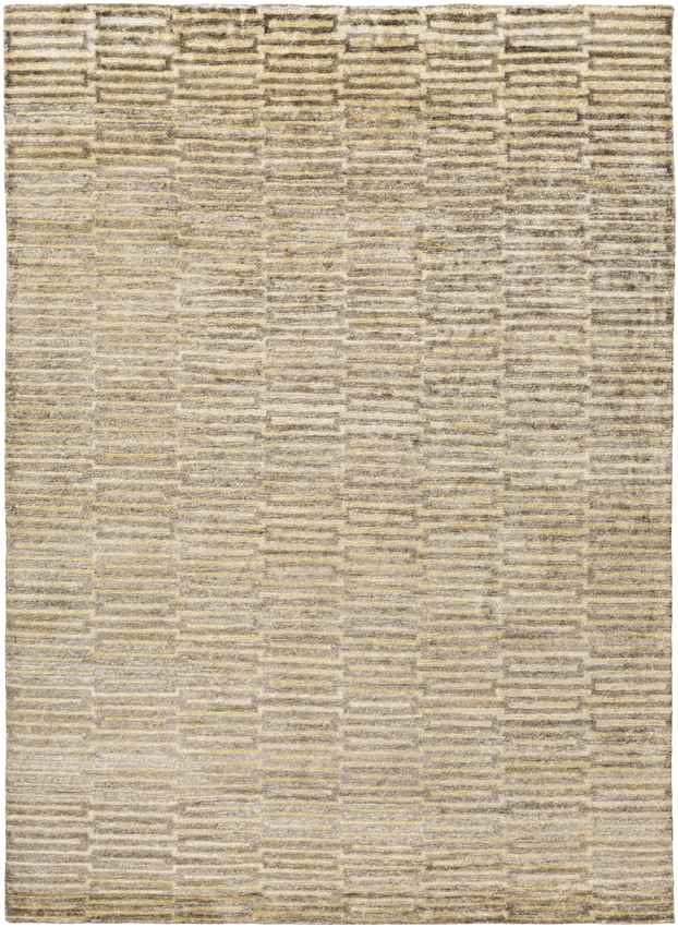 Bezons Modern Wenge/Golden Brown Area Rug