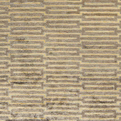 Bezons Modern Wenge/Golden Brown Area Rug