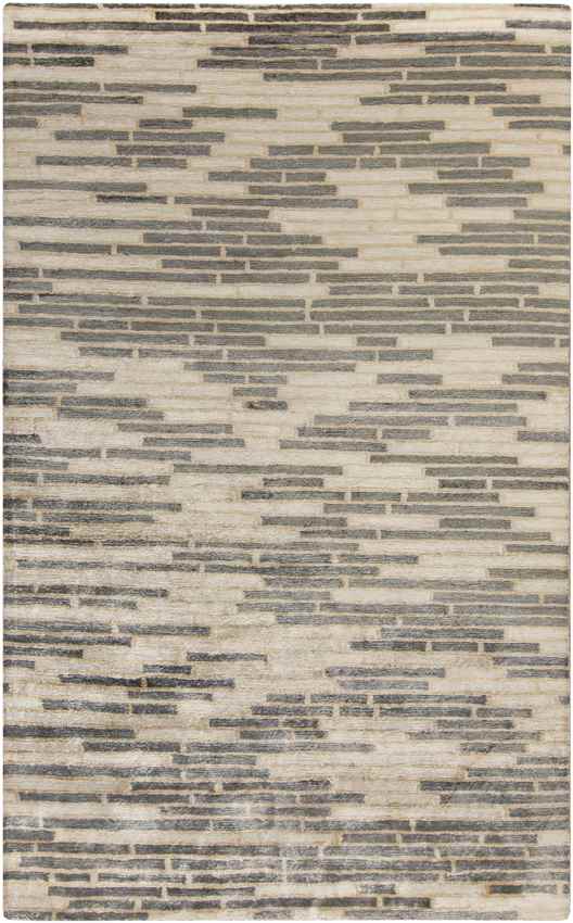Saumur Modern Charcoal Area Rug