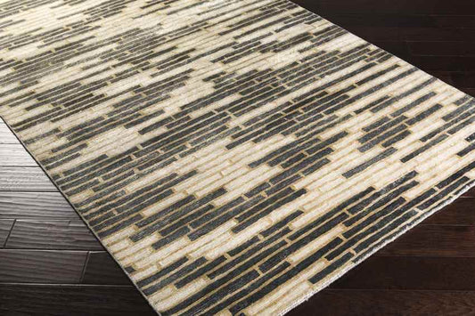Saumur Modern Charcoal Area Rug