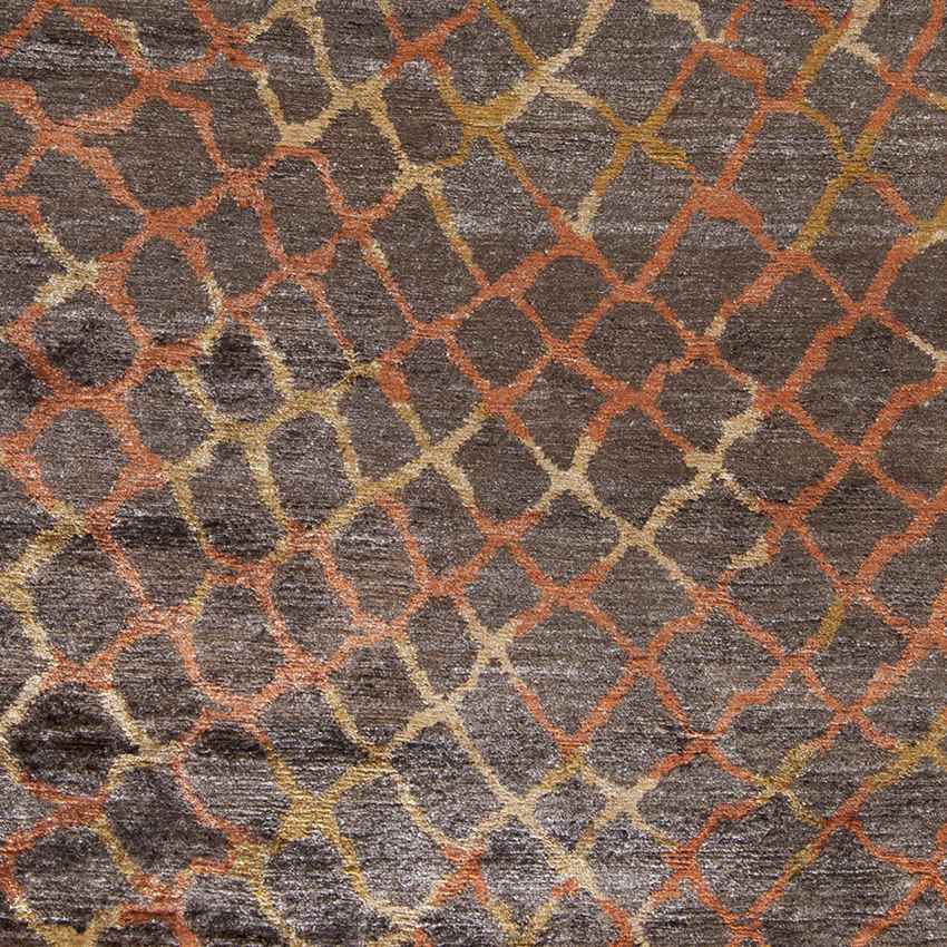 Grigny Modern Espresso Area Rug