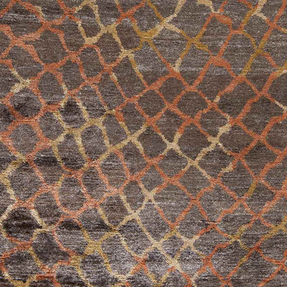 Grigny Modern Espresso Area Rug