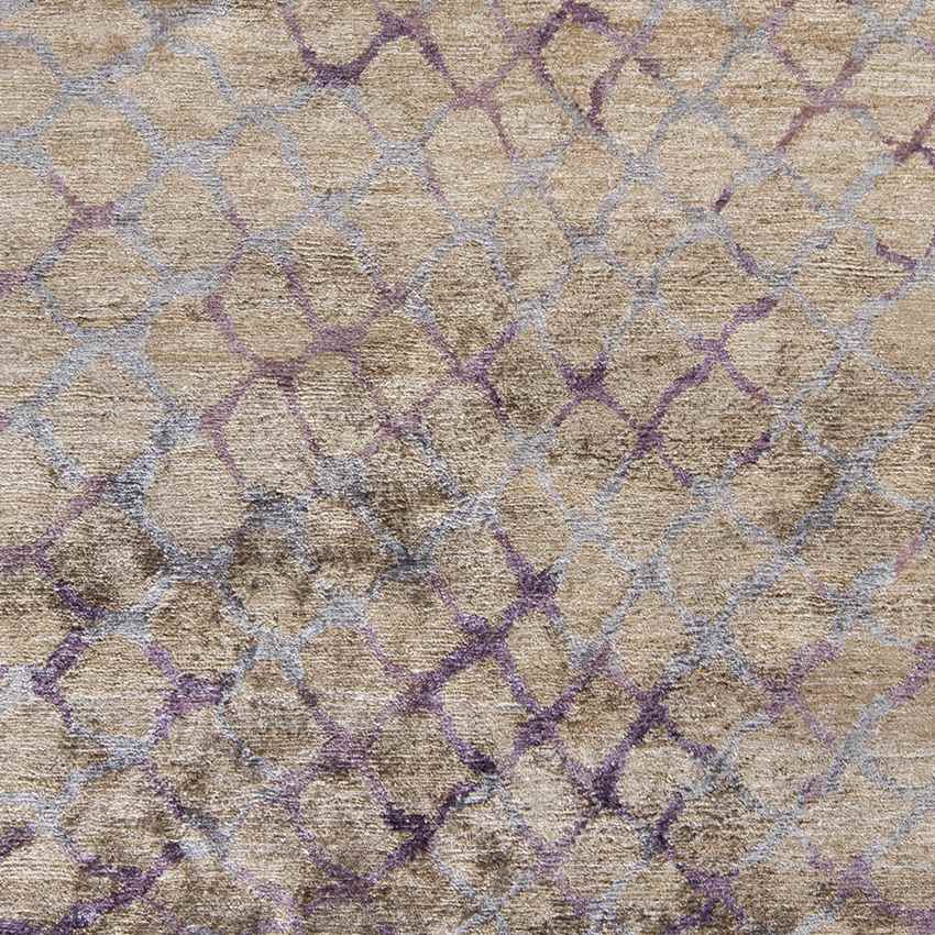 Grigny Modern Plum/Dusty Sage Area Rug