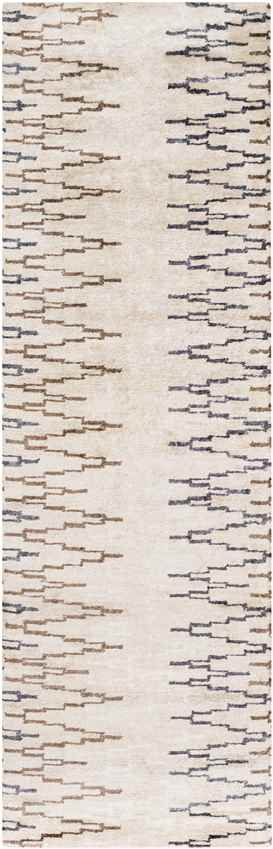 Parlier Modern Khaki/White Area Rug
