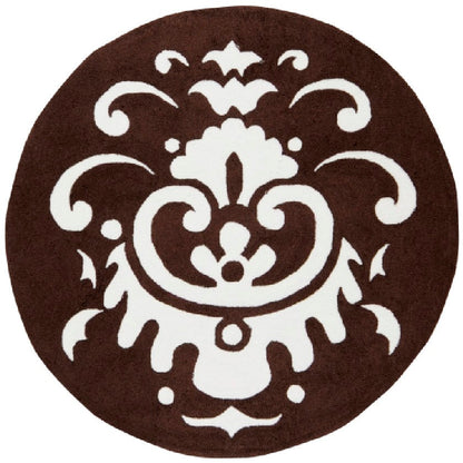 Paulding Modern Dark Brown Area Rug