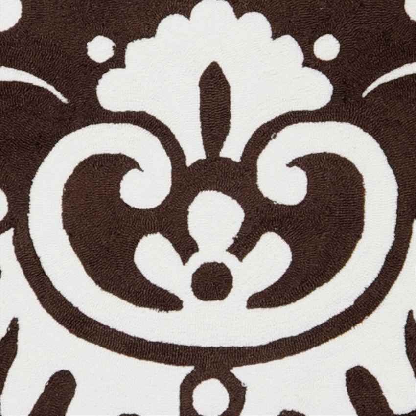 Paulding Modern Dark Brown Area Rug