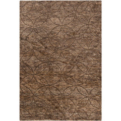 Peoria Global Chocolate Area Rug