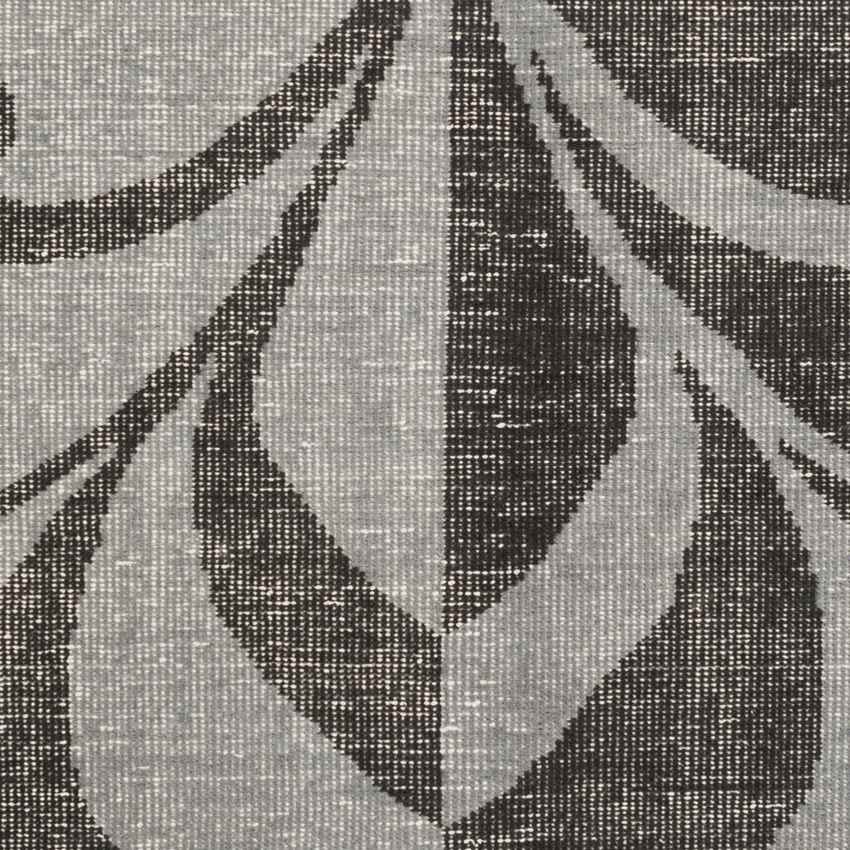 Pima Modern Black/Gray Area Rug