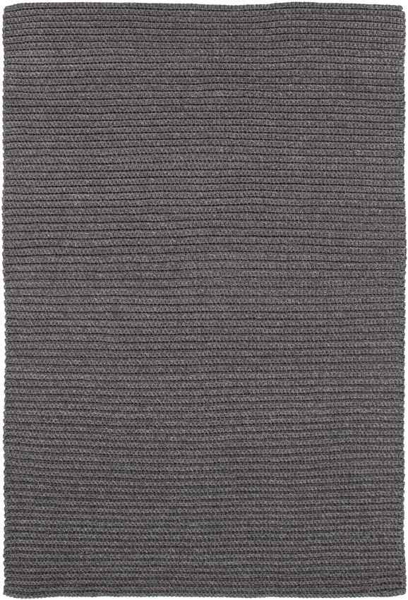 Pitts Modern Black Area Rug
