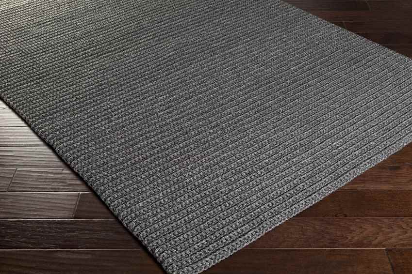 Pitts Modern Black Area Rug