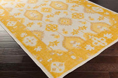 Plainville Traditional Burnt Orange/Beige Area Rug