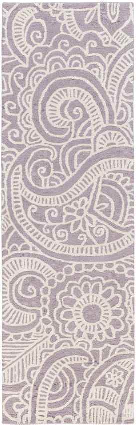Platinum Modern Purple Area Rug