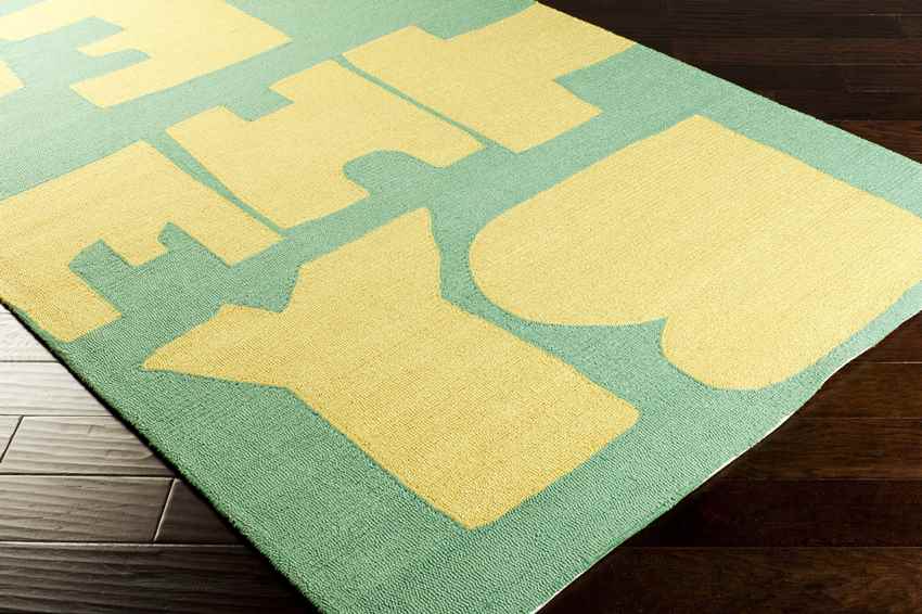 Providence Modern Lime/Yellow Area Rug