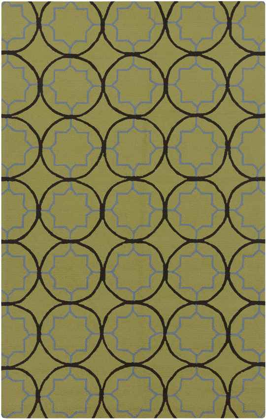 Oostwold Modern Olive Area Rug