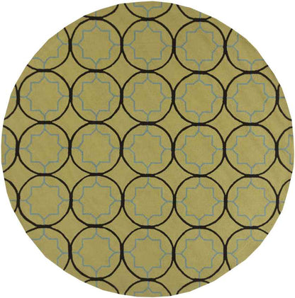 Oostwold Modern Olive Area Rug