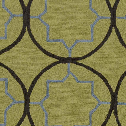 Oostwold Modern Olive Area Rug