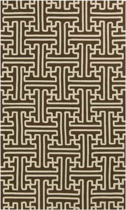 Ragland Modern Chocolate Area Rug