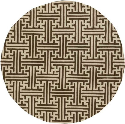 Ragland Modern Chocolate Area Rug