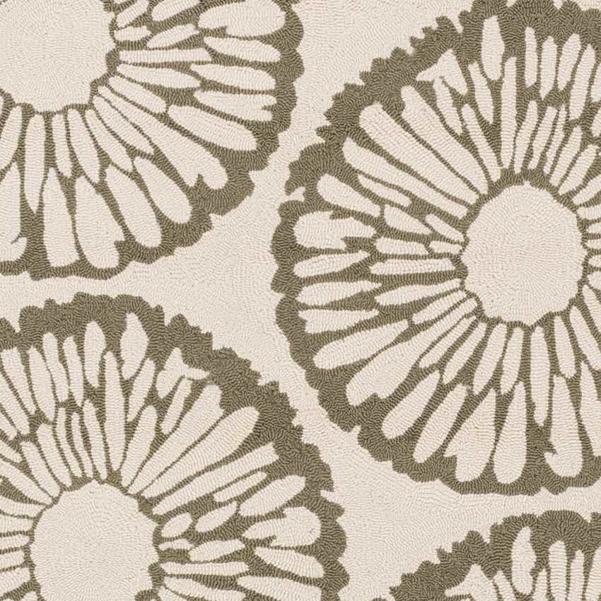 Ramah Modern Beige/Olive Area Rug