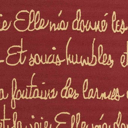 Rainbow Modern Cherry/Gold Area Rug